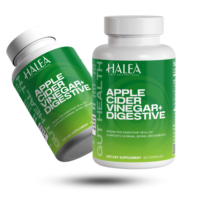 Halea Life Nutrition Apple Cider Vinegar+ with Probiotics, Inulin & DigeZyme®