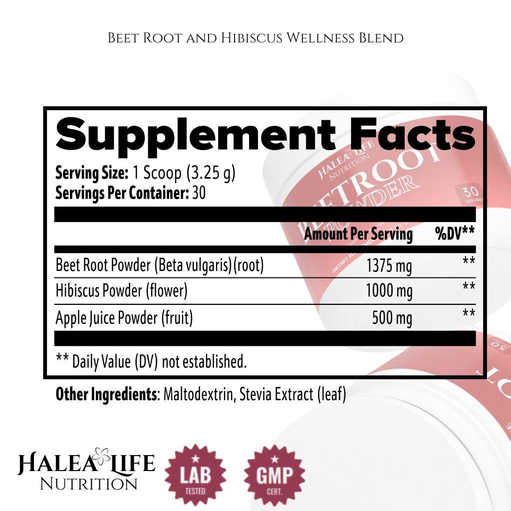 Beet Root and Hibiscus Wellness Blend
