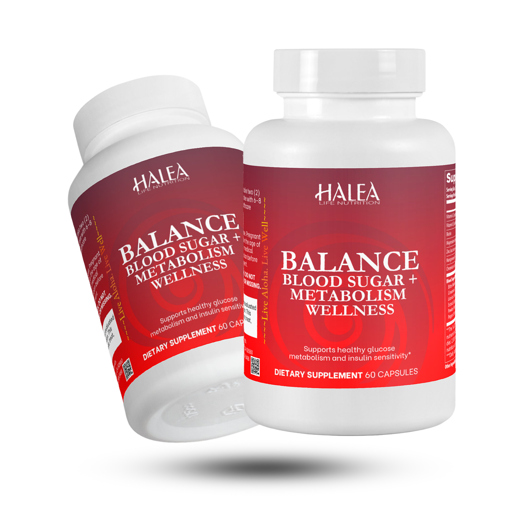 Halea Life Nutrition Blood Sugar + Metabolism  Capsules
