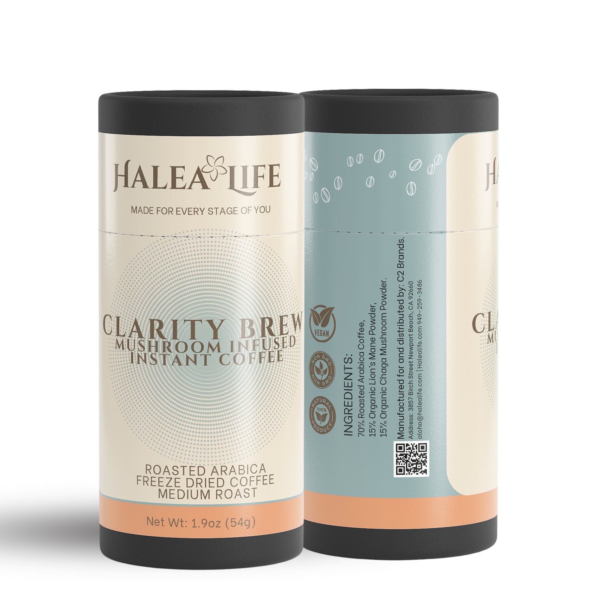 Clarity Mushroom Fused Instant Coffee