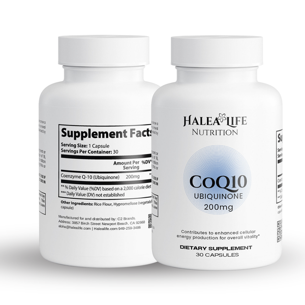 CoQ10 Ubiquinone Capsules 200mg