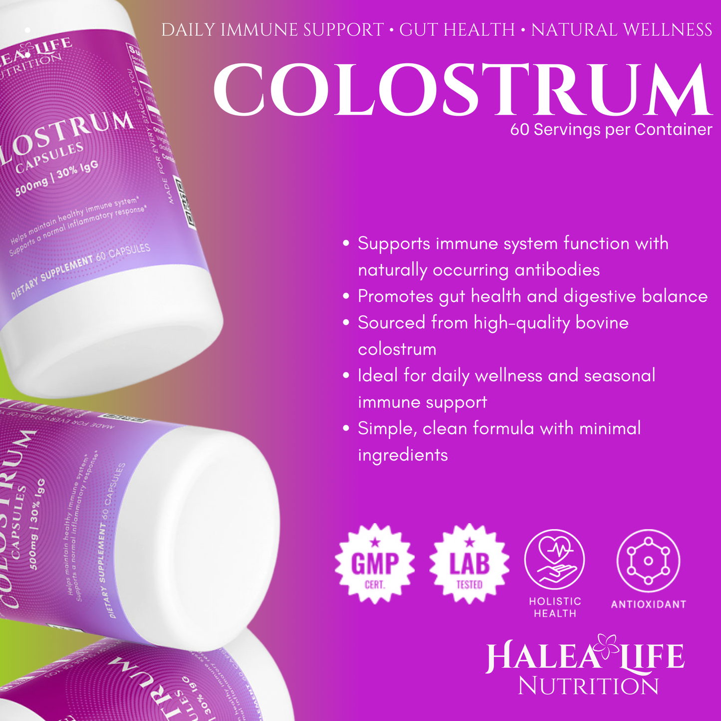 Halea Life Colostrum Capsules