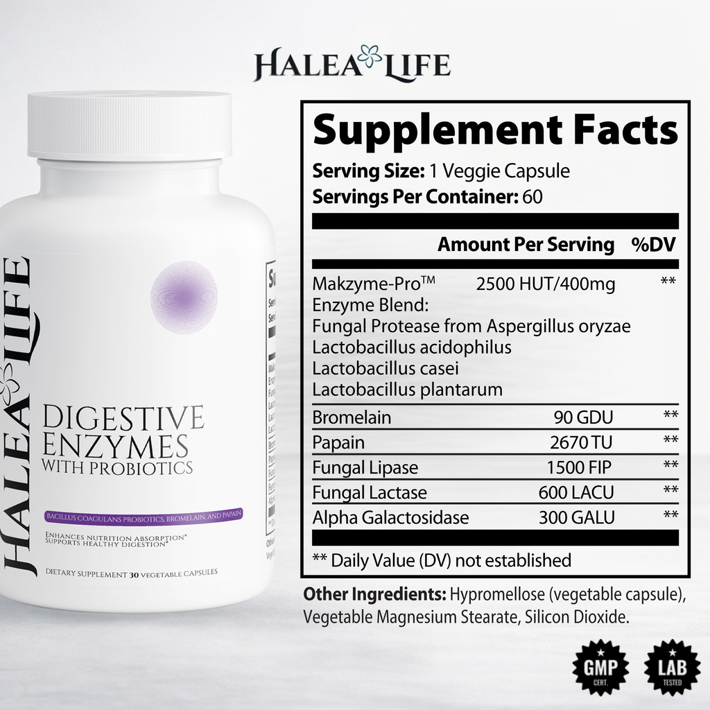 Digestive Enzymes with Probiotics Capsules