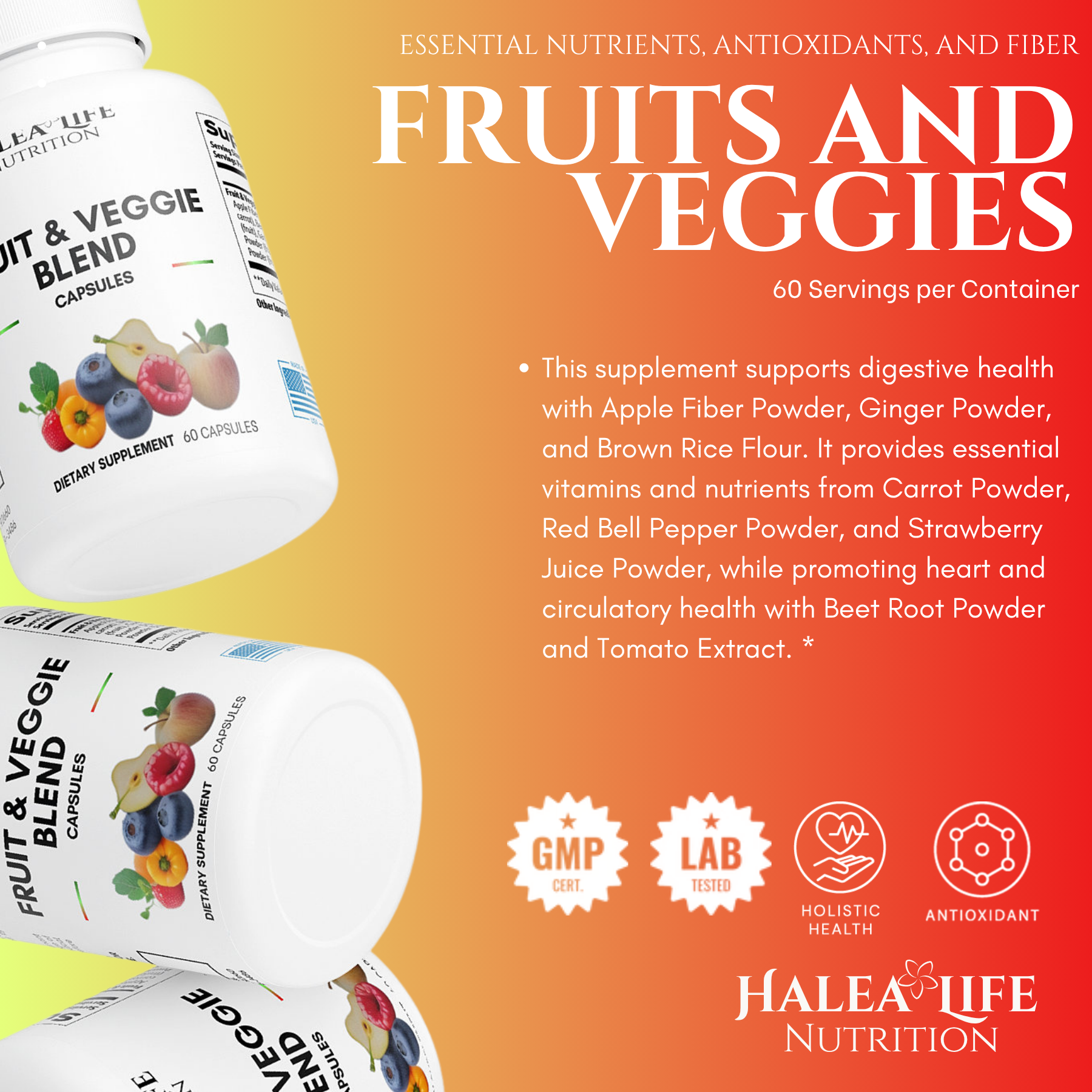 Fruit & Veggie Blend Capsules