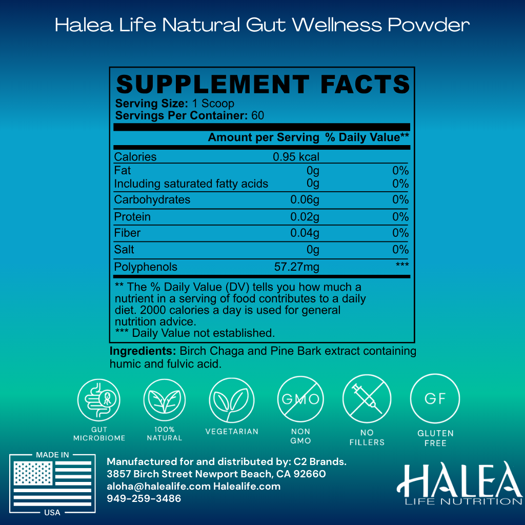 Halea Life Nutrition Halea Life Natural Gut Wellness Powder