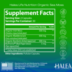 Organic Seaweed Blend with Irish Moss, Bladderwrack, and Burdock
