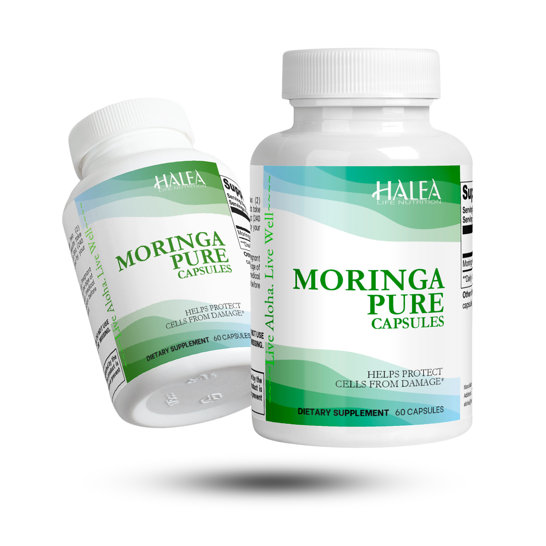 Halea Life Nutrition Organic Moringa Capsules