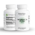 Natural Moringa Capsules made with moringa oleifera leaf. Simple daily greens support for everyday wellness, gentle natural energy and antioxidant support as part of your routine.