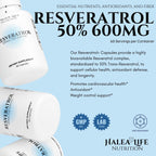 Halea Life Nutrition Resveratrol+ Capsules