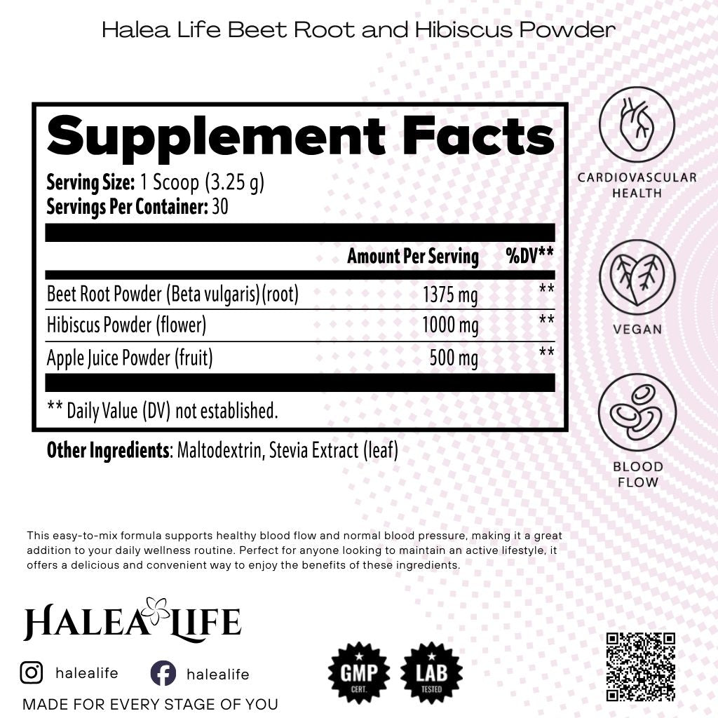 Beet Root and Hibiscus Powder