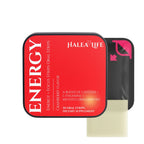 Halea Life Energy Focus Oral Strips product packaging with caffeine L-theanine and vitamin B12