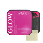 Halea Life Hair Skin Nails Oral Strips product packaging with biotin 5000mcg folate and D3
