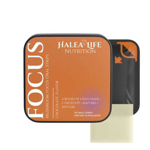 Focus & Vitality Strips - Lions Mane, Cordyceps & More