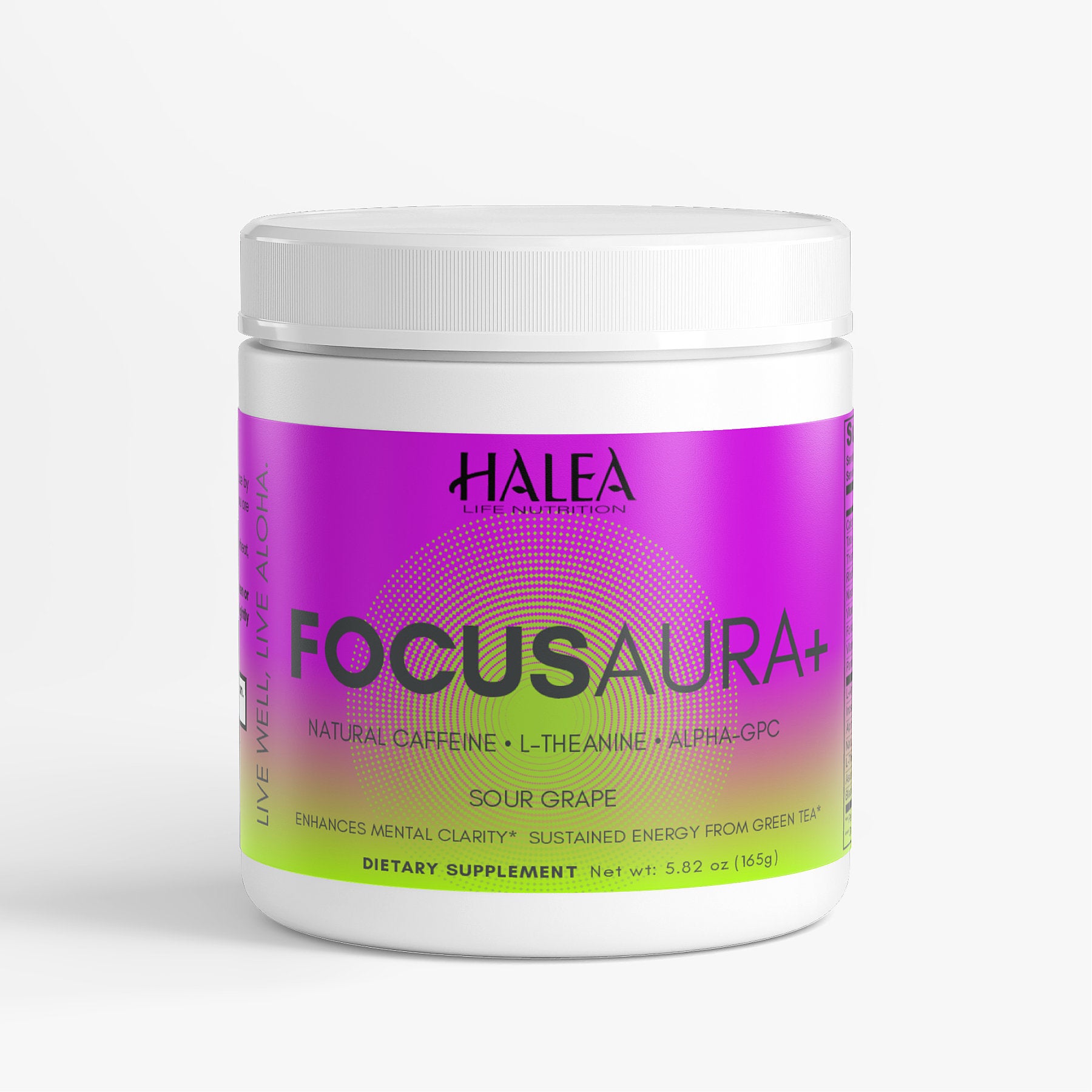 Halea Life FocusAura+ Sour Grape Drink Mix