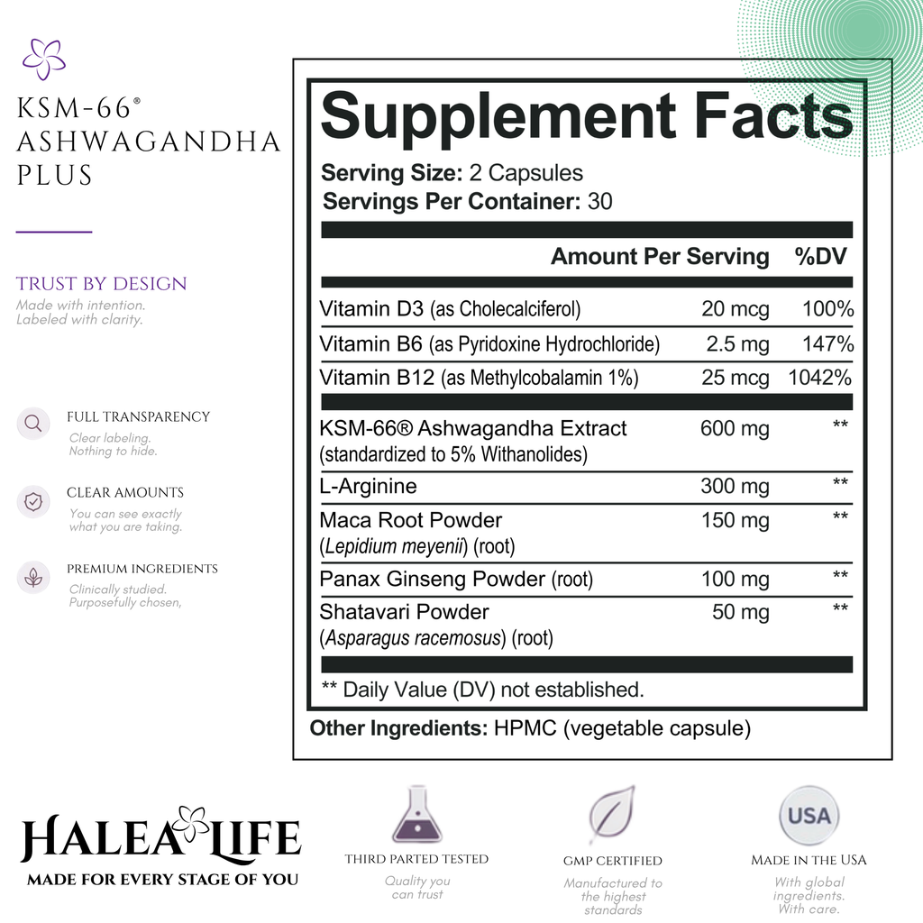 KSM-66 Ashwagandha Plus Capsules