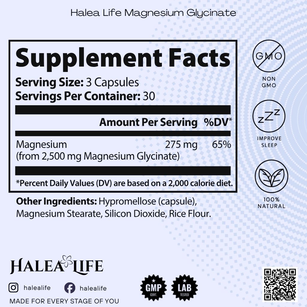 Highly Bioavailable Magnesium Glycinate