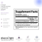 CoQ10 Ubiquinone Capsules 200mg