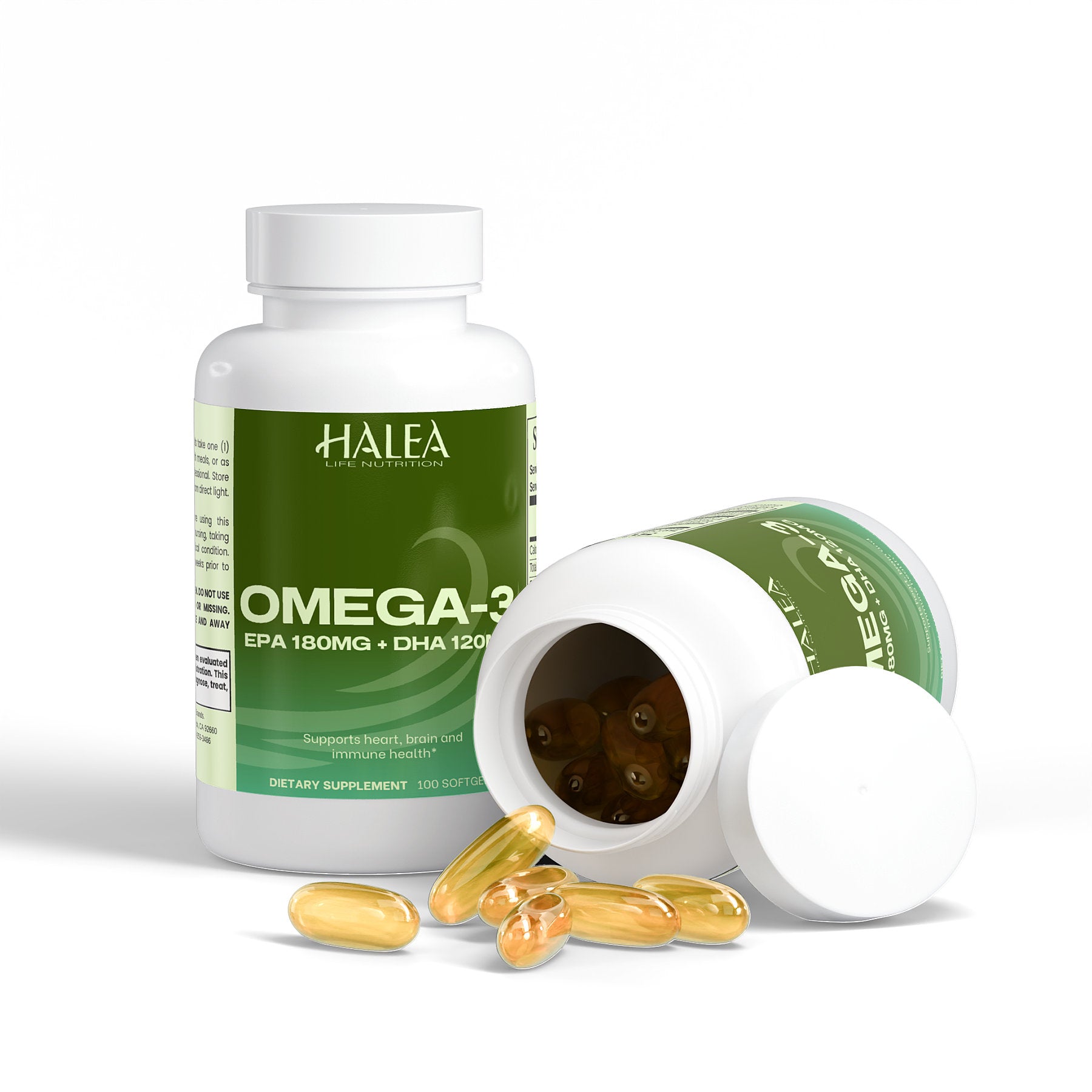 Halea Life Nutrition Halea Life Omega-3 Essential Softgels