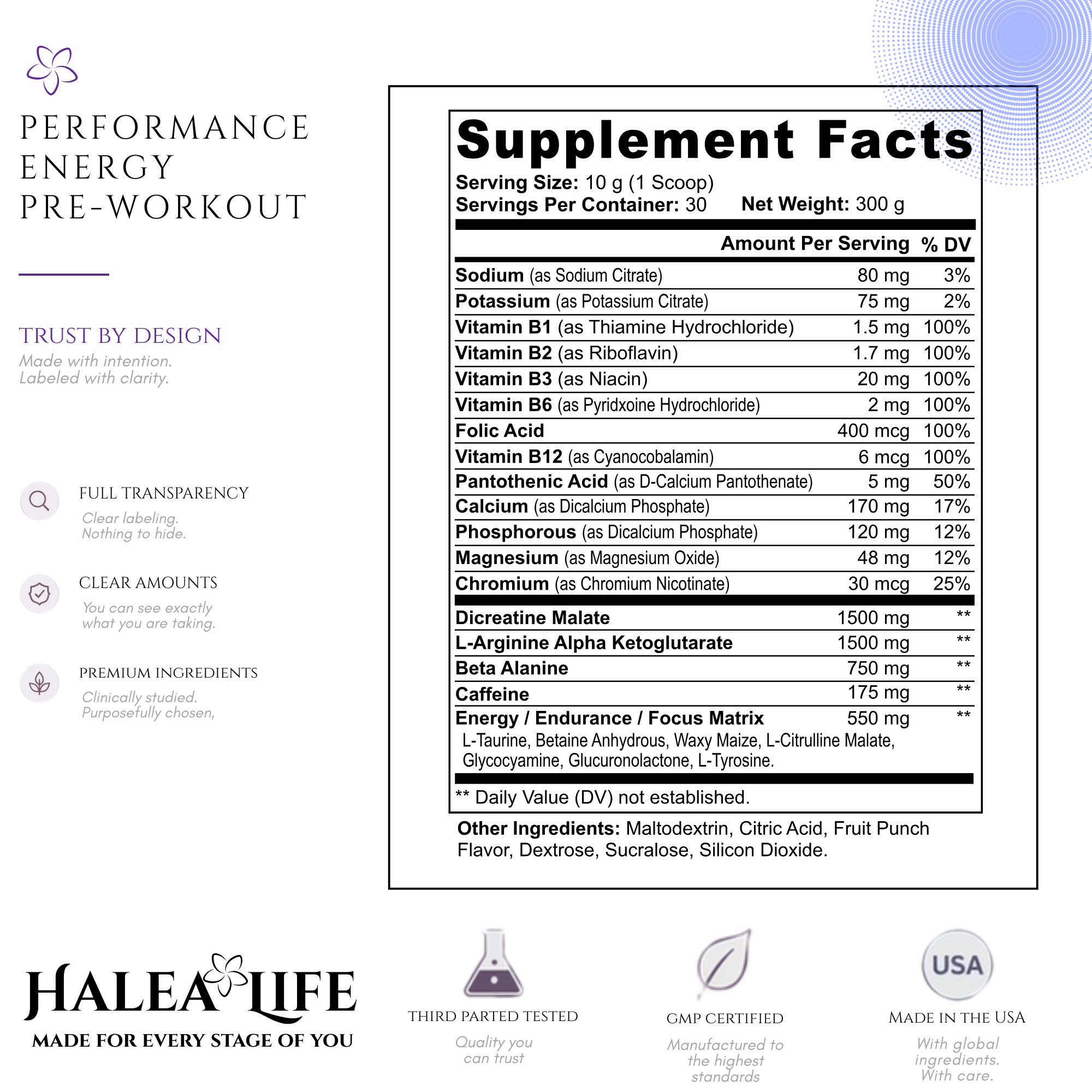 Performance Energy Pre-Workout