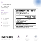 Resveratrol 600mg | Cellular Health & Longevity Support