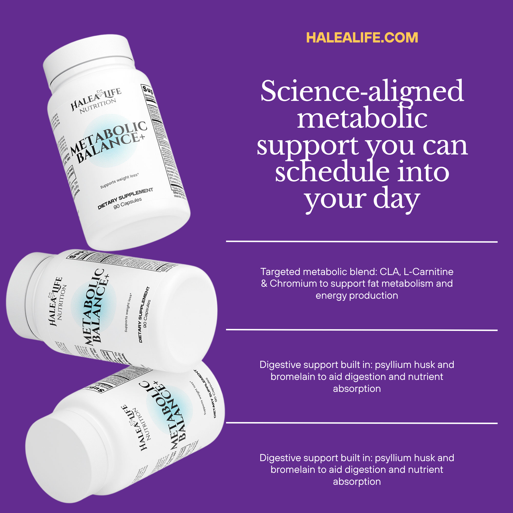 l-carnitine and chromium Monslim Enriched Metabolic Balance+ | CLA, L-Carnitine