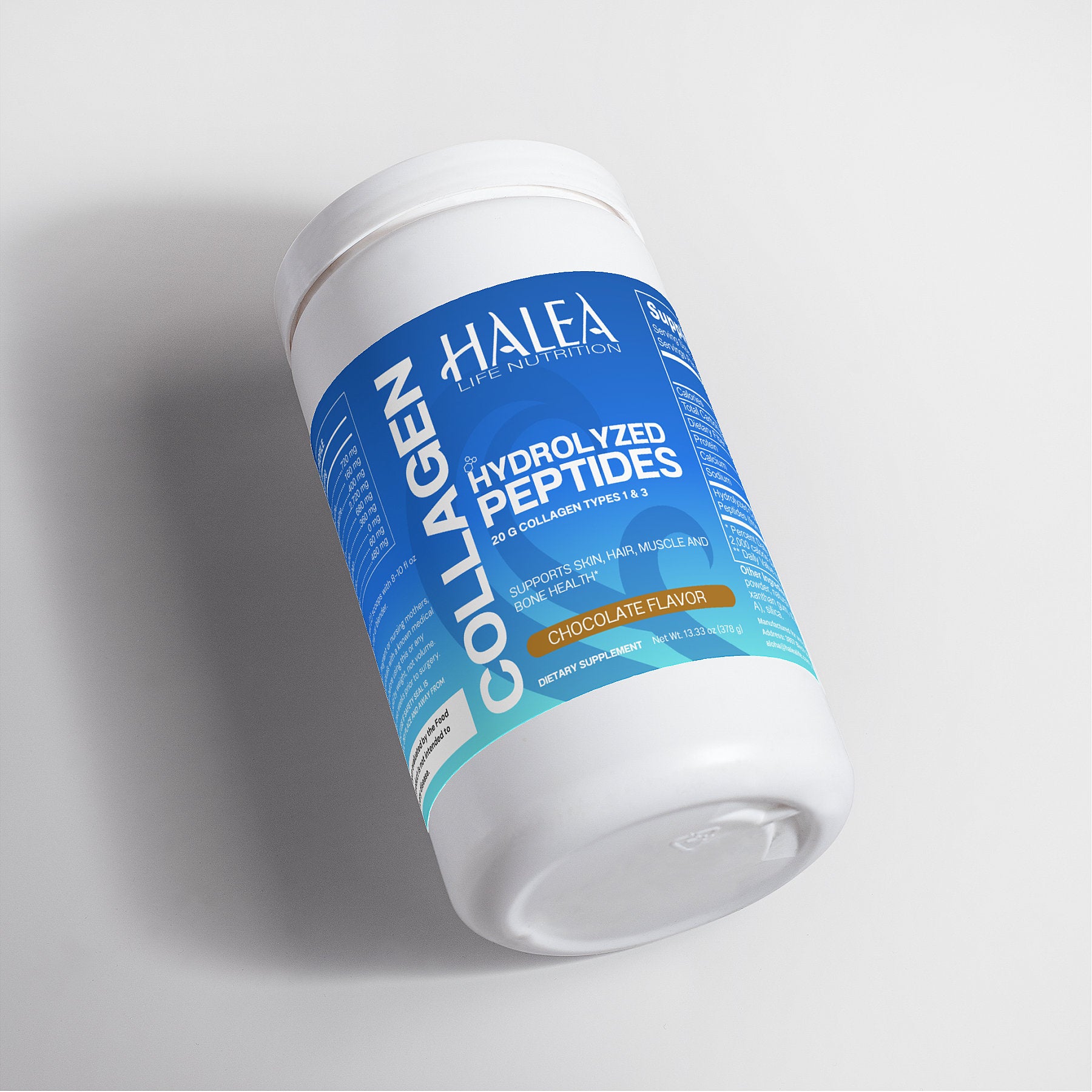 Halea Life Nutrition Hydrolyzed Collagen Peptides with Cocoa