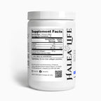 Supplement container with 'Hale & Life' branding on a white background