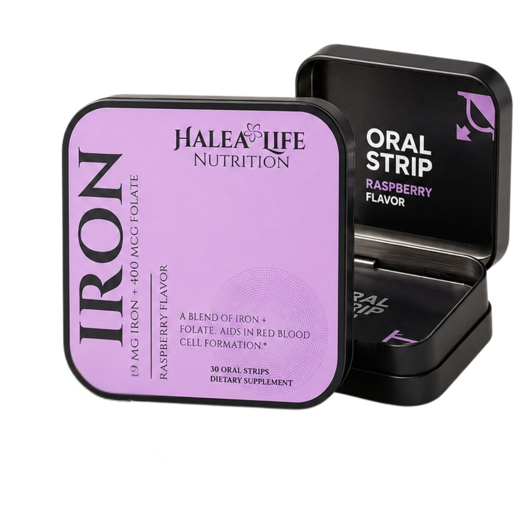 Iron + Folate Strips - 19mg Iron & 400mcg Vitamin B9
