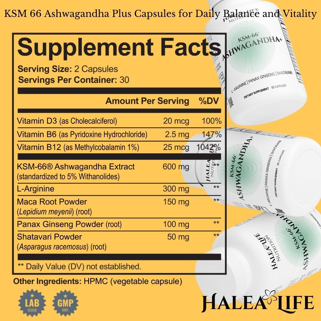 KSM-66® Ashwagandha Plus