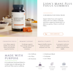 Lion's Mane Plus Focus Gummies