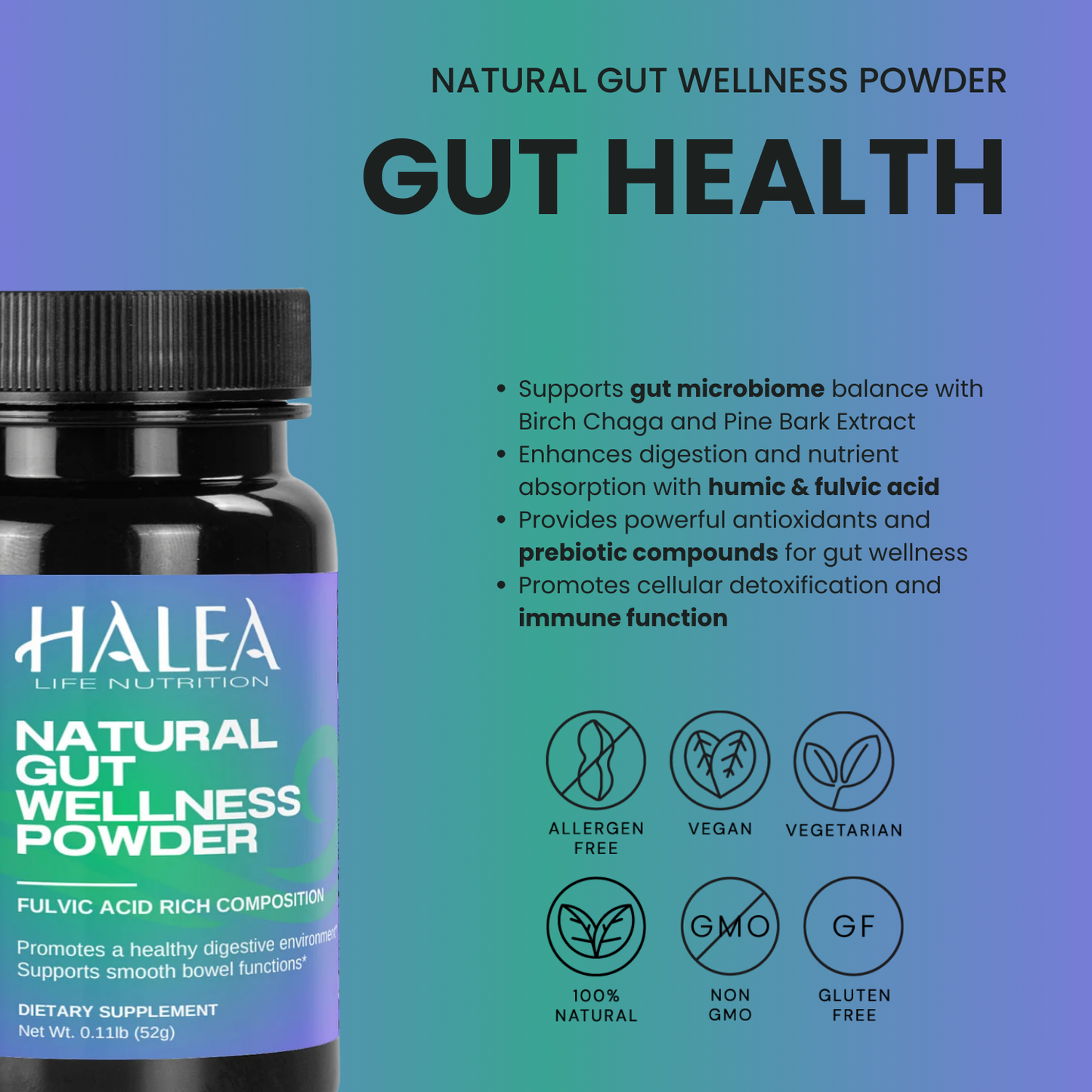 Natural Gut Wellness Powder