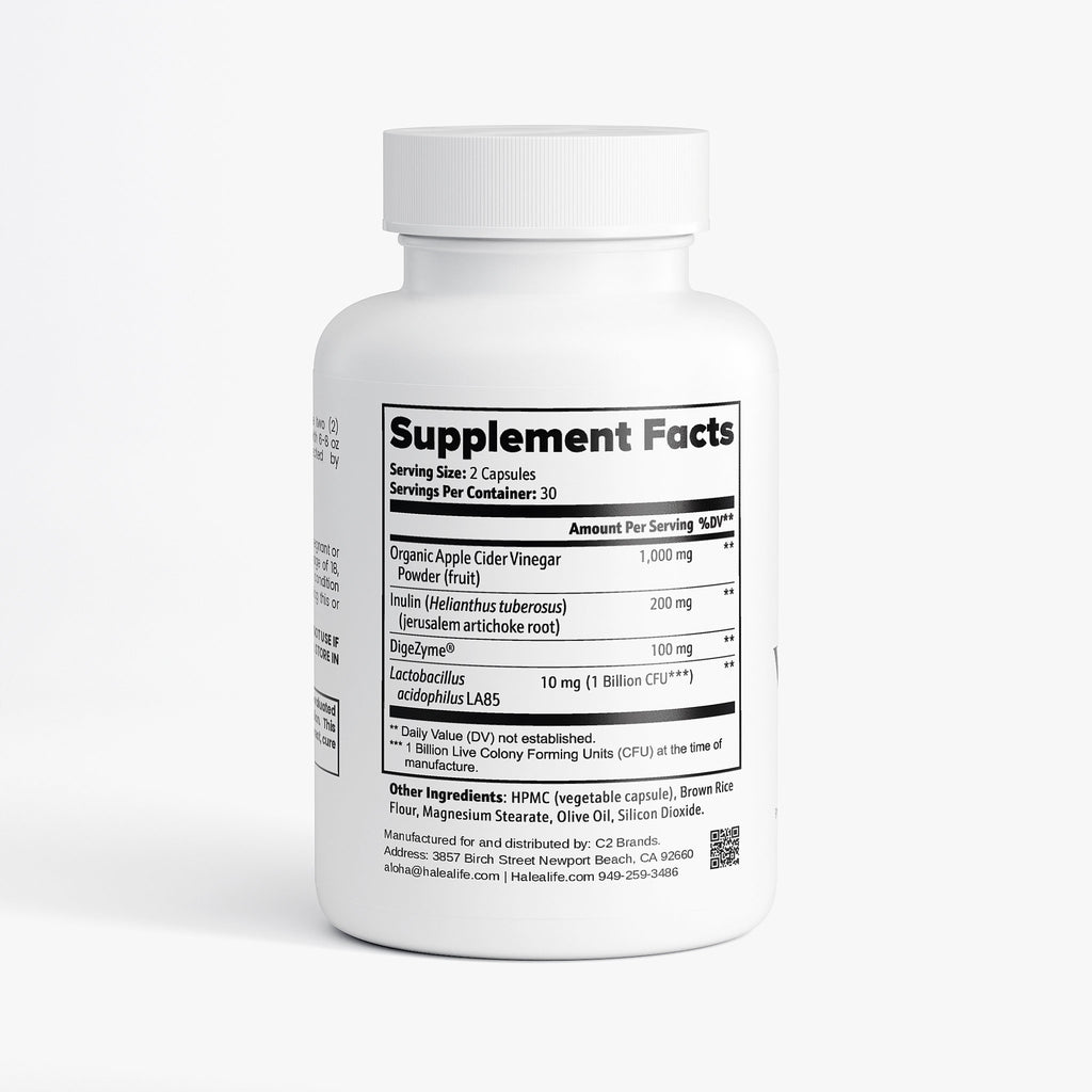 Organic Apple Cider Vinegar Capsules