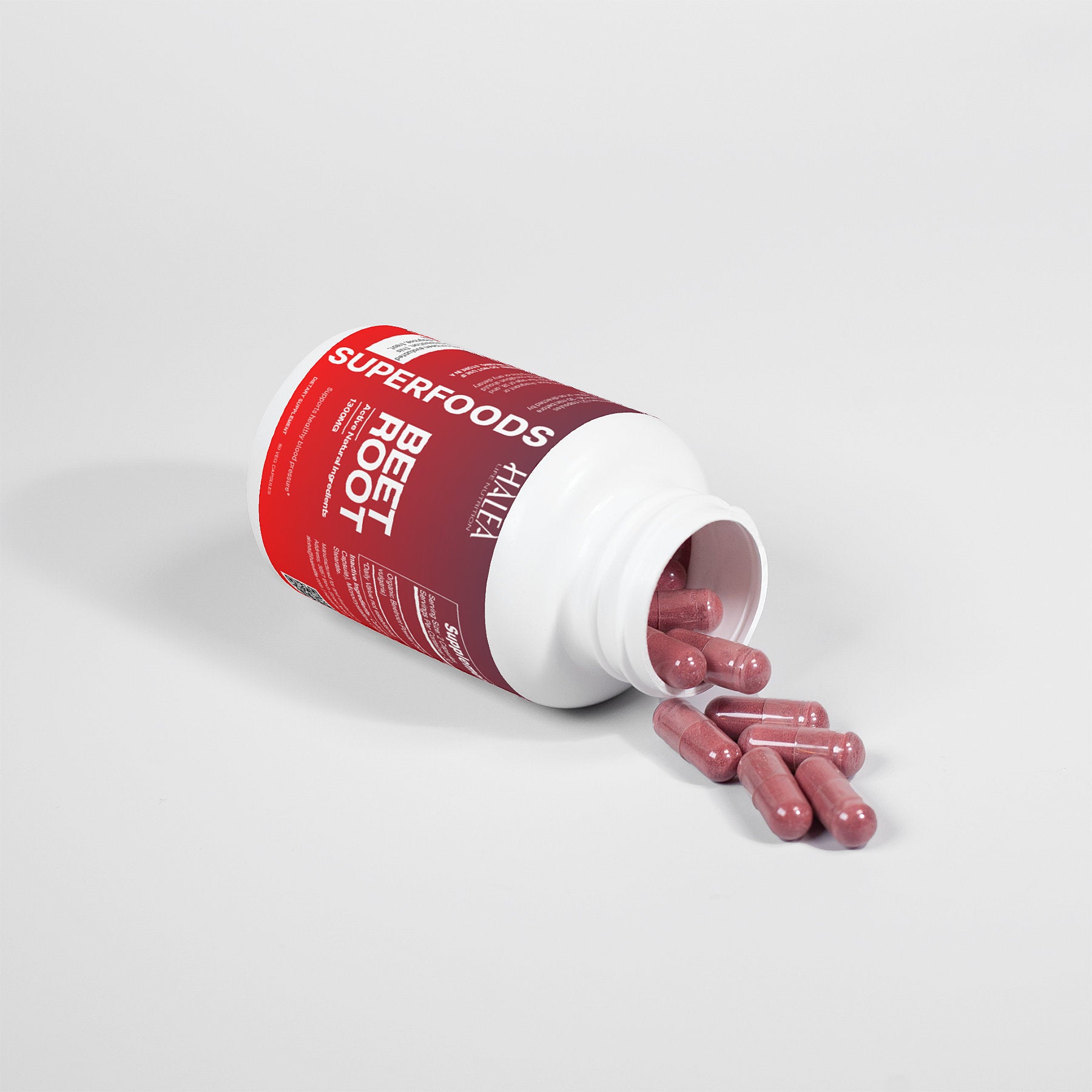 Halea Life Nutrition Organic Beetroot Powder Capsules