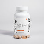 Halea Life Organic Chaga Mushroom with beta-glucans for immune modulation and cellular protection