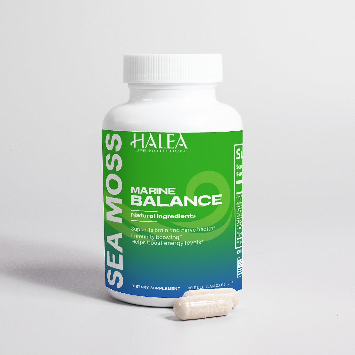 Organic Seaweed Blend with Irish Moss, Bladderwrack, and Burdock