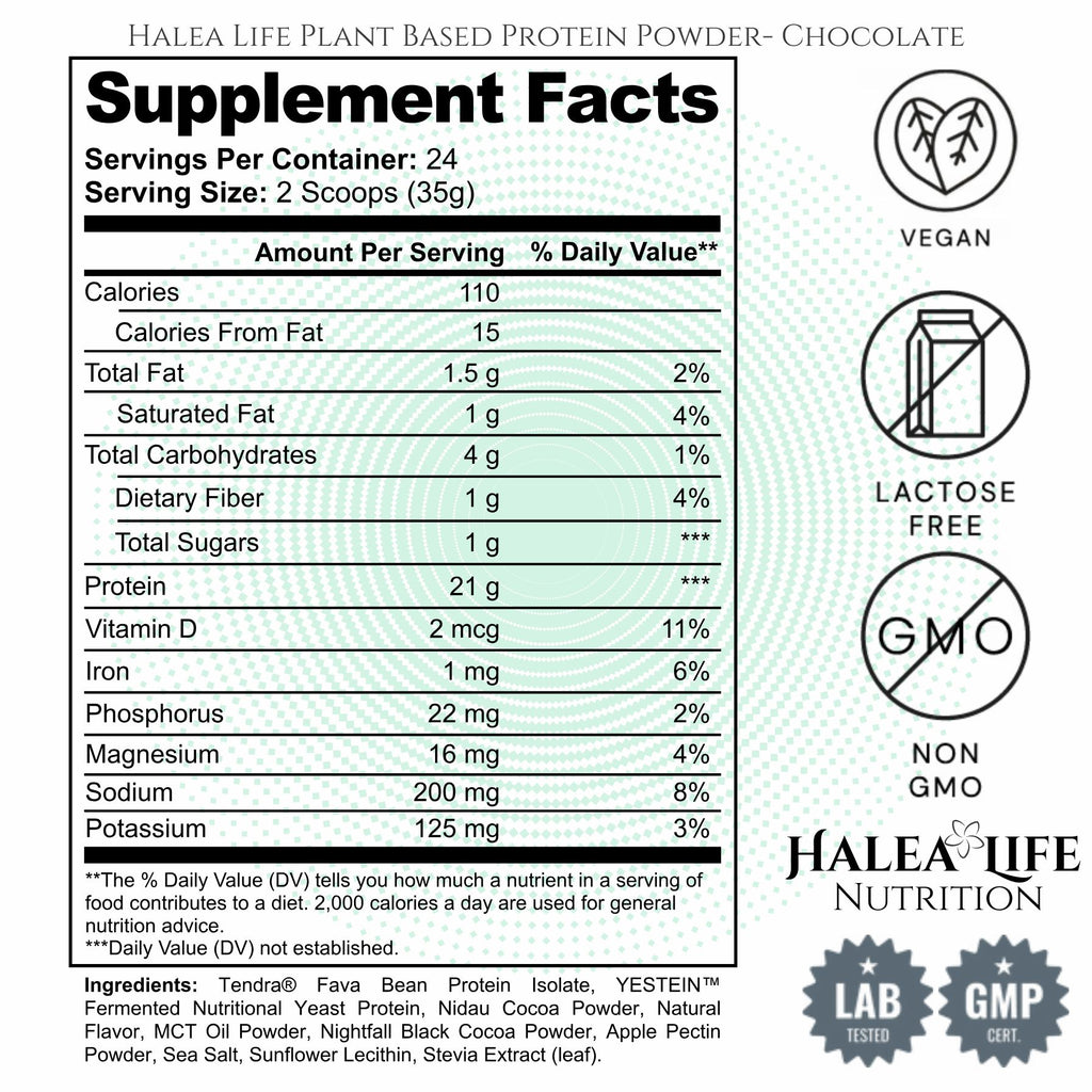 Plant Based Protein Powder- Chocolate