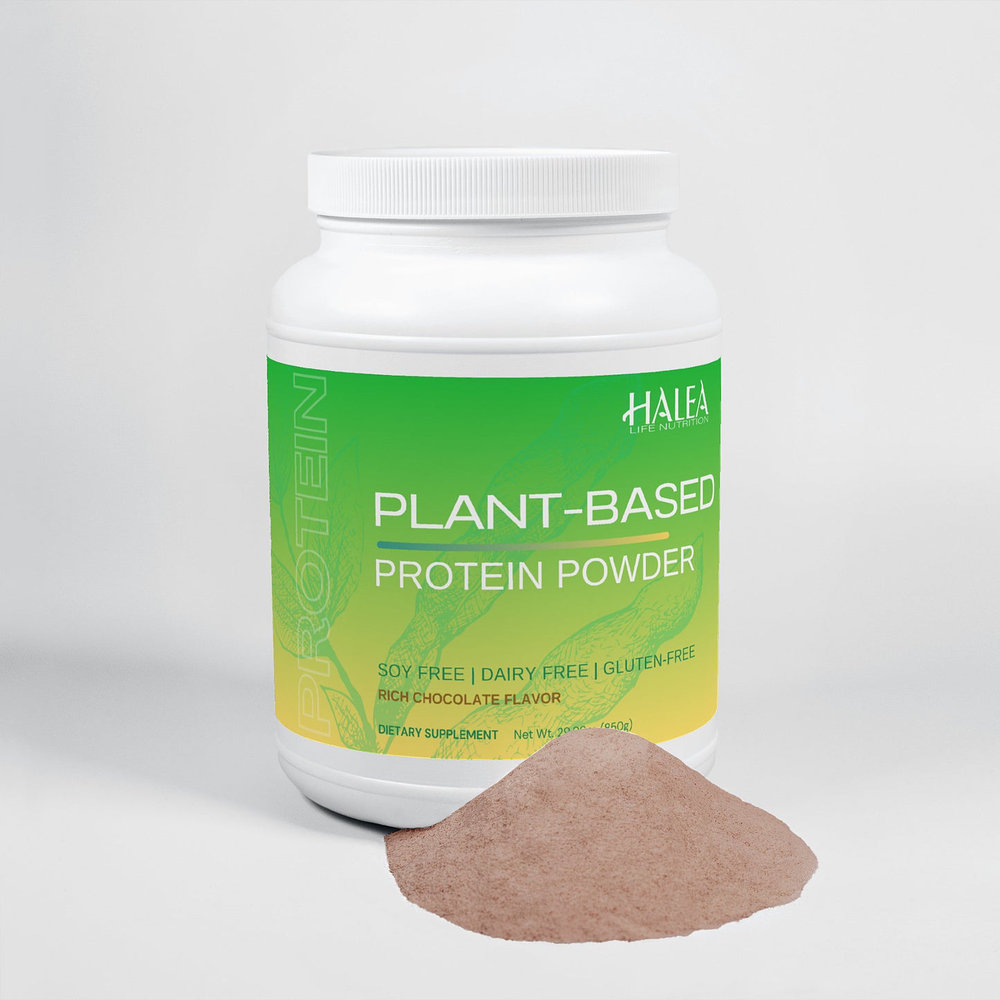 Halea Life Nutrition Plant Based Protein Powder- Chocolate