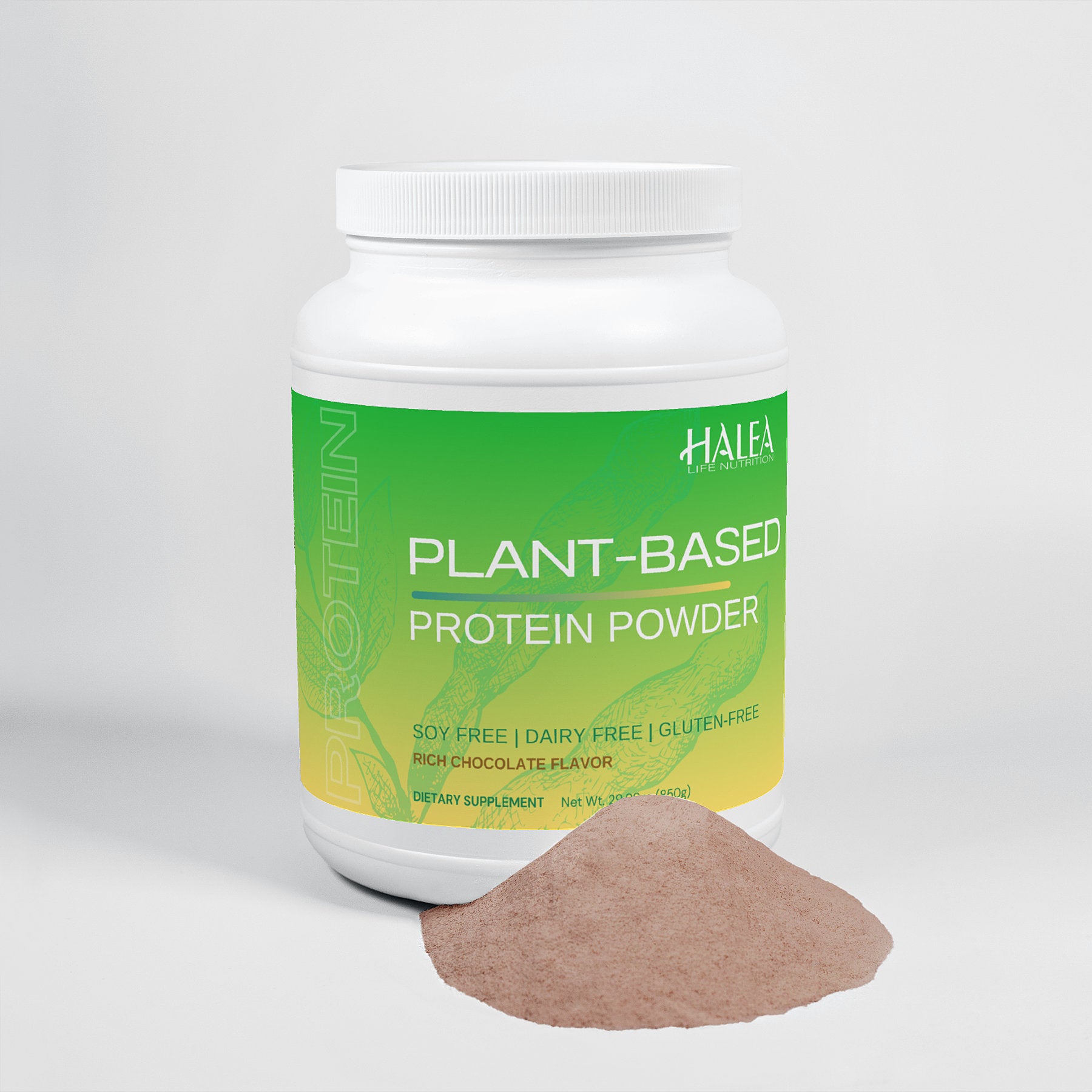 Halea Life Nutrition Plant Based Protein Powder- Chocolate