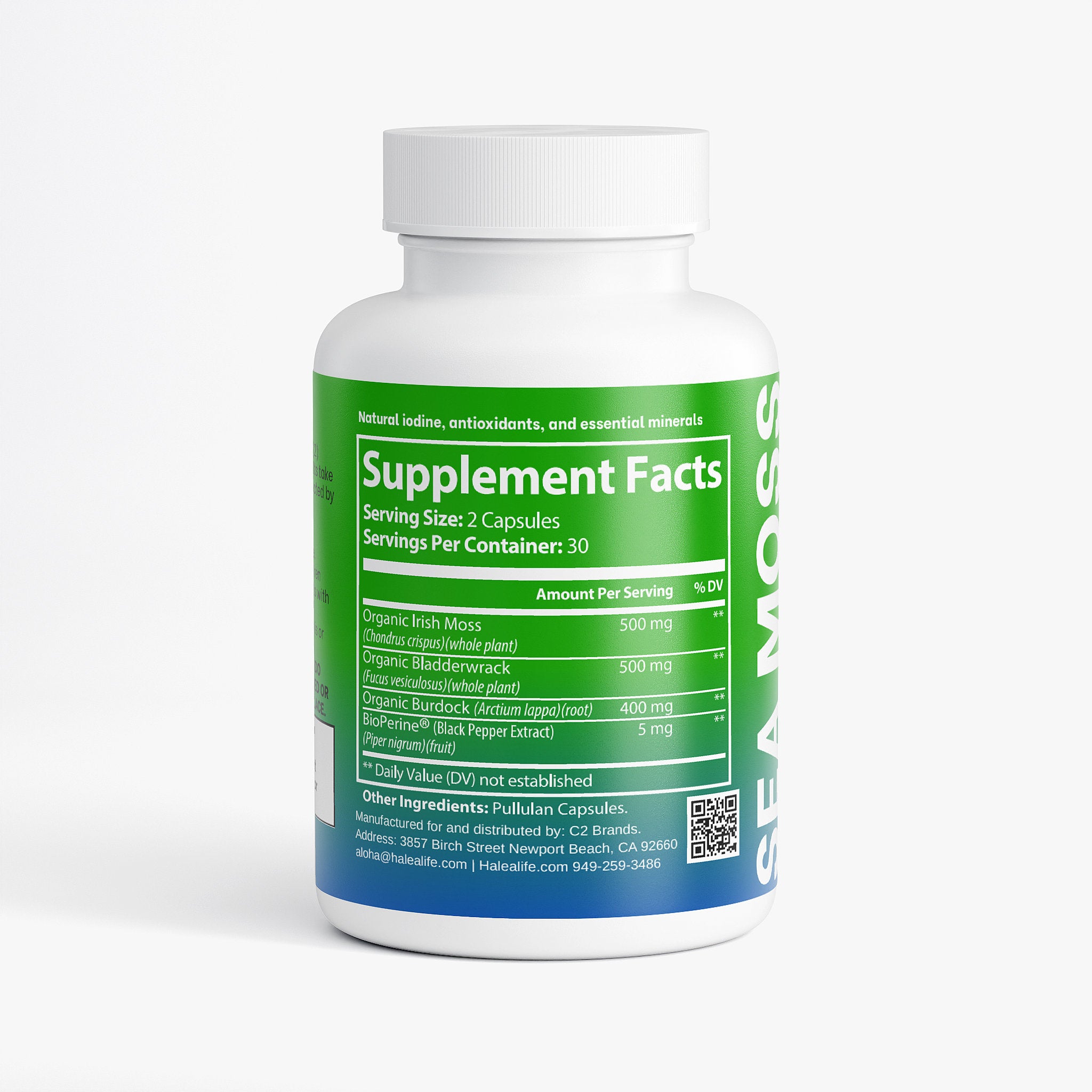 Organic Sea Moss Capsules