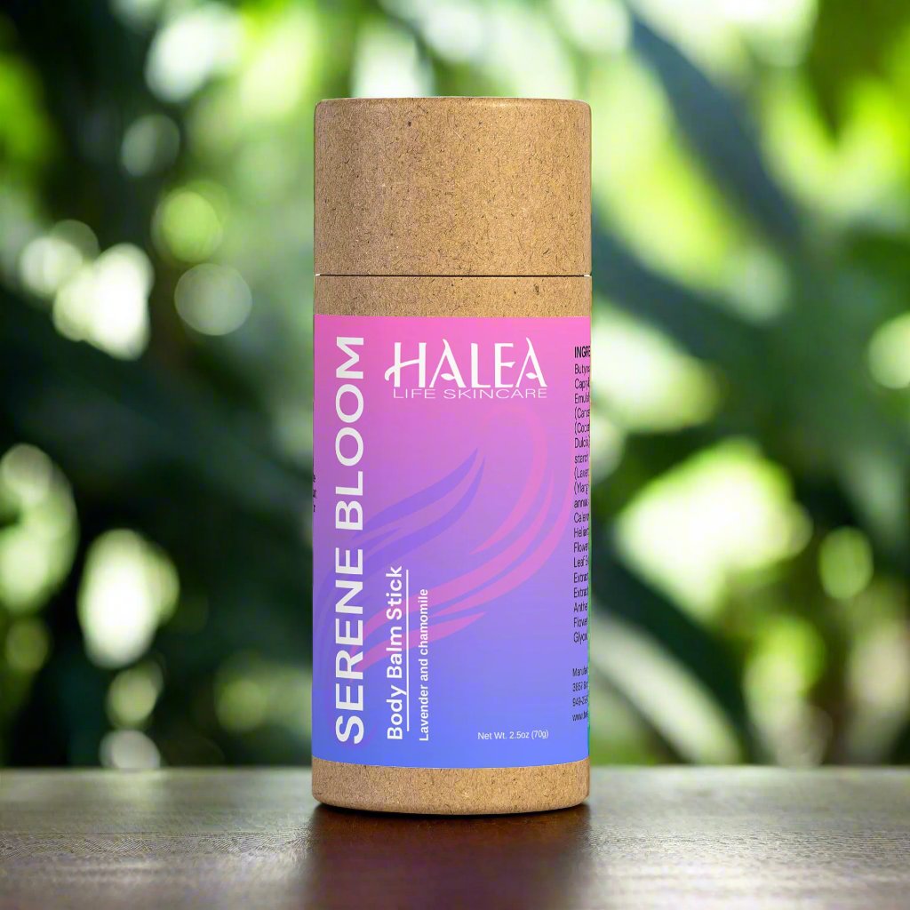 Serene Bloom Body Balm Stick Halea Life Nutrition