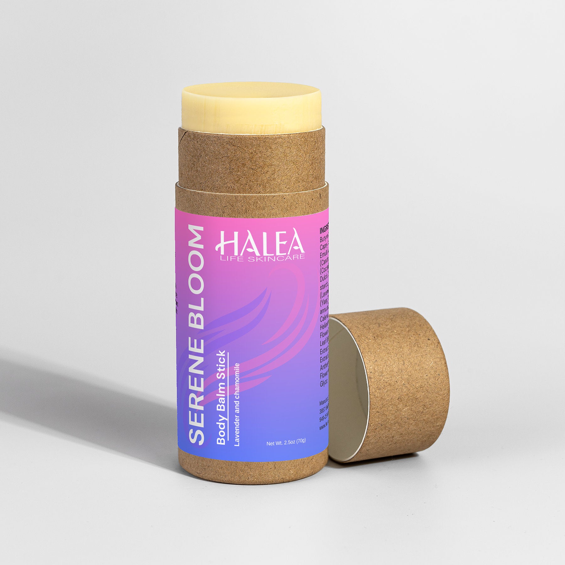 Serene Bloom Body Balm Stick Halea Life Nutrition
