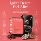 Stamina & Libido Strips - Shilajit, Cordyceps & Oyster Peptide
Support normal endurance, & energy metabolism