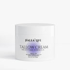 Halea Life Tallow Cream container on a white background
