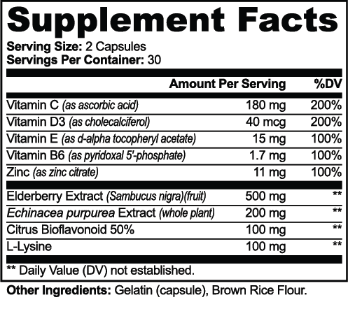 Immune Support Complex Capsules