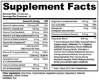 Halea Life Hair Skin Nails Essentials 3-Pack supplement facts panel with full vitamin and mineral dosage