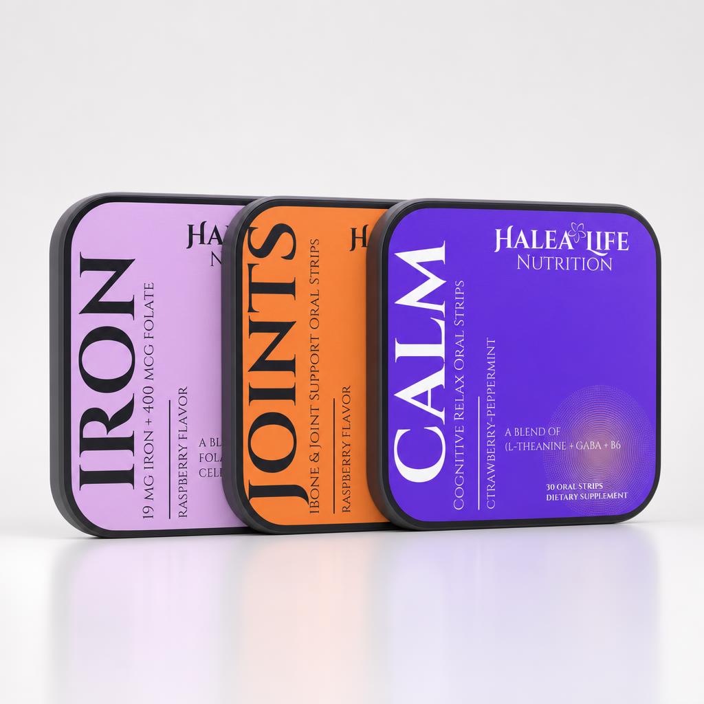 The Everyday Vitality Strip Bundle — Iron, Folate & Women's Foundations