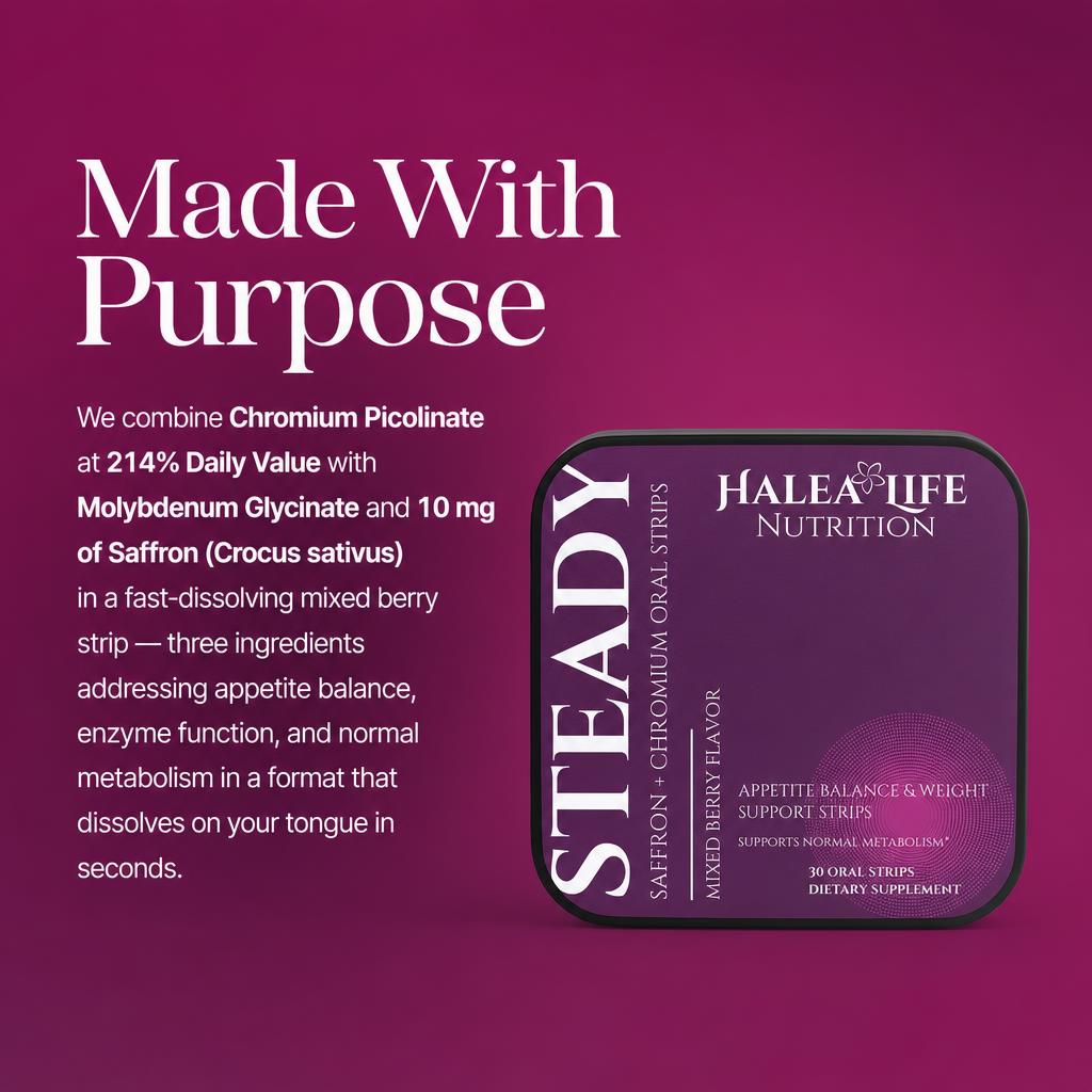 Saffron + Chromium Dissolvable Strips