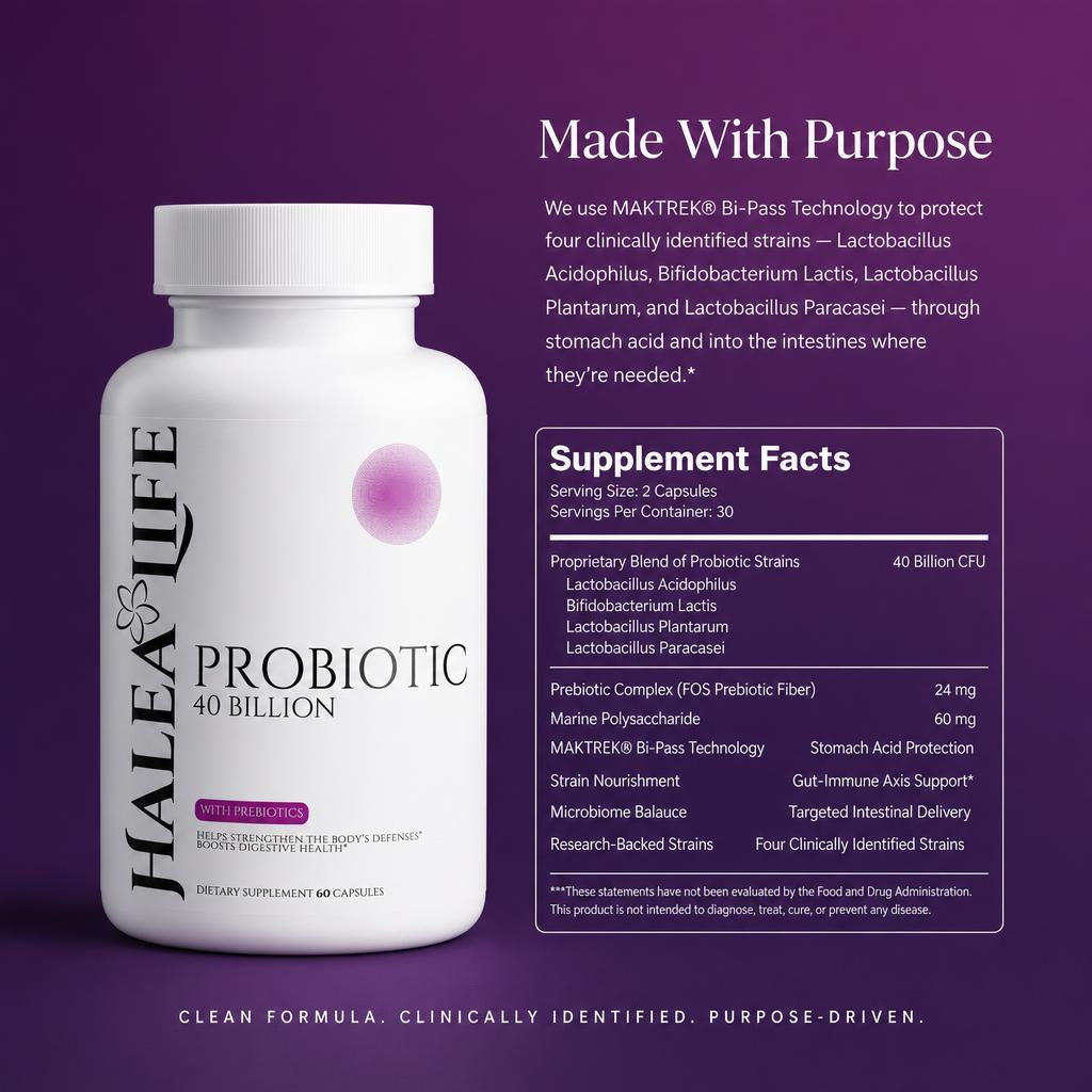 Probiotic 40 Billion with Prebiotics