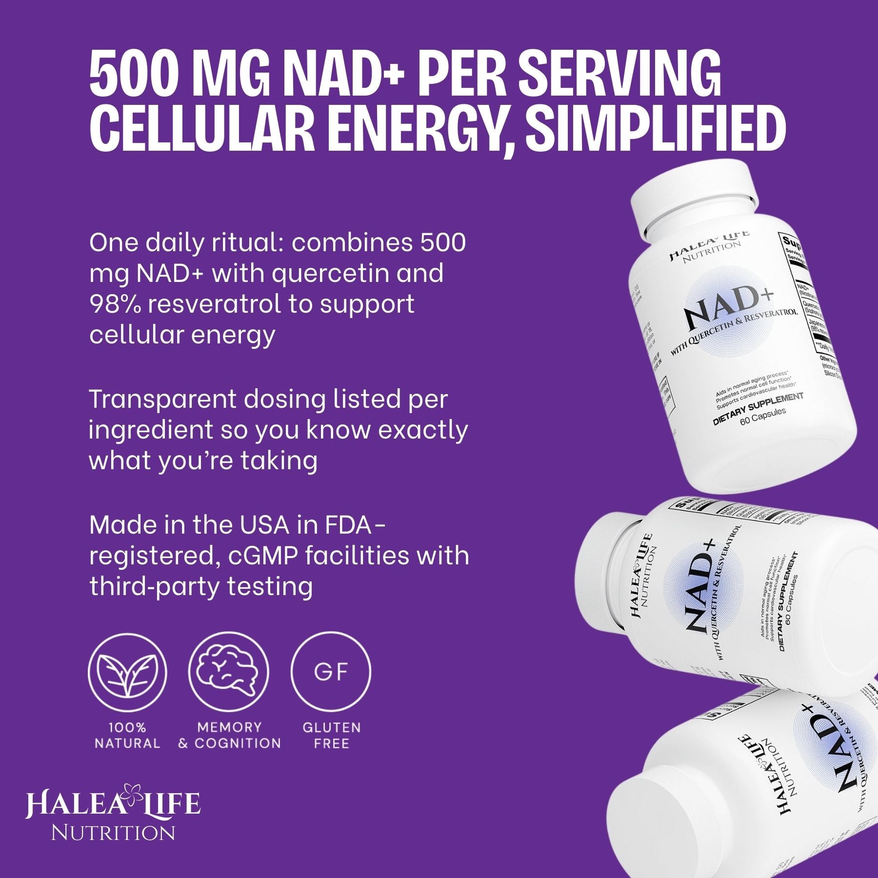 NAD+ Cellular Vitality Capsules