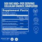 NAD+ Cellular Vitality Capsules 500 mg